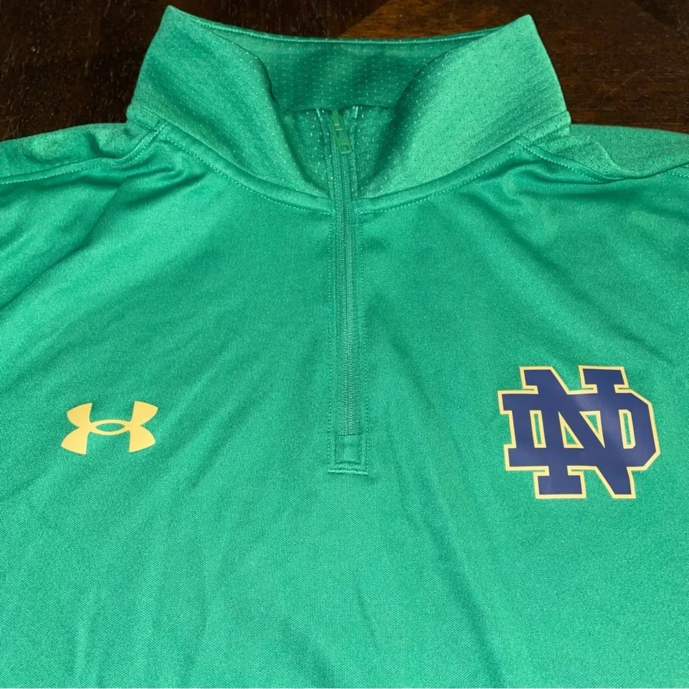 Notre Dame Performance Quarter-Zip - Picture 5 of 8